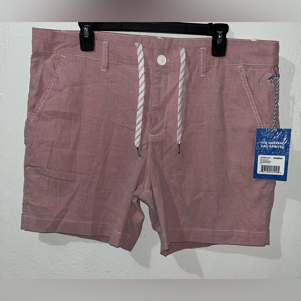 Chubbies The Weekend Has Arrived Mens 36 The Gap Years Adventure Short 6” Pink